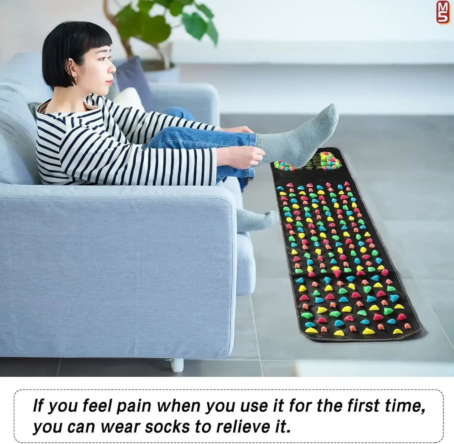 Fingerpressure Board Foot Massage Pad