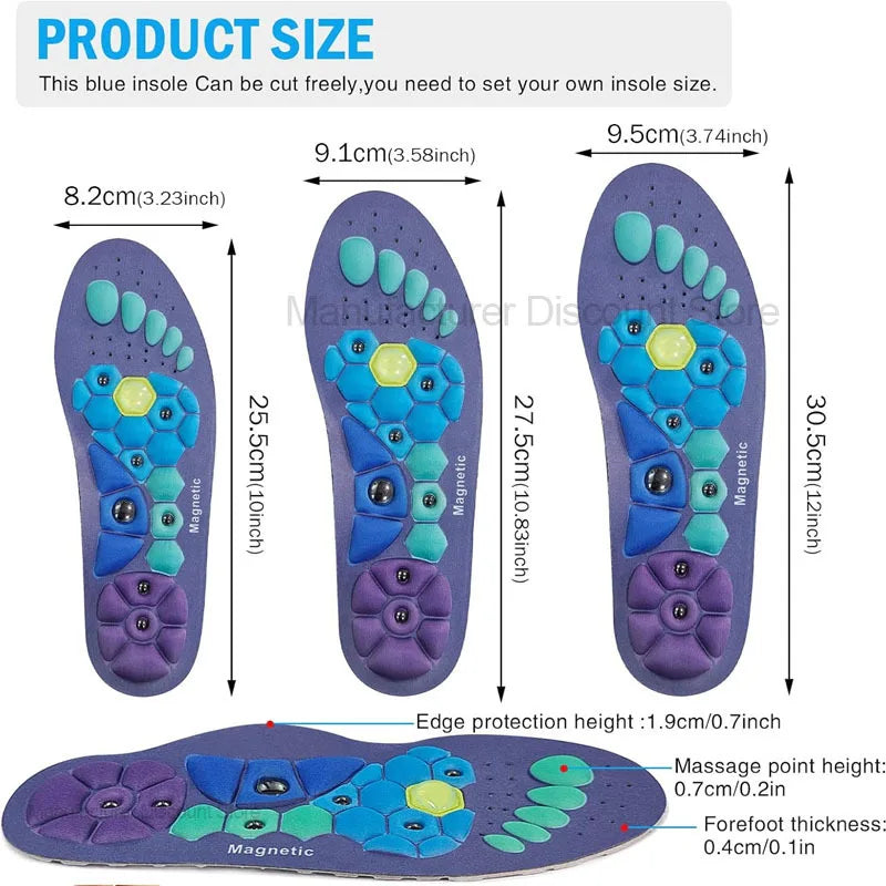 New Unisex Magnetic Insoles