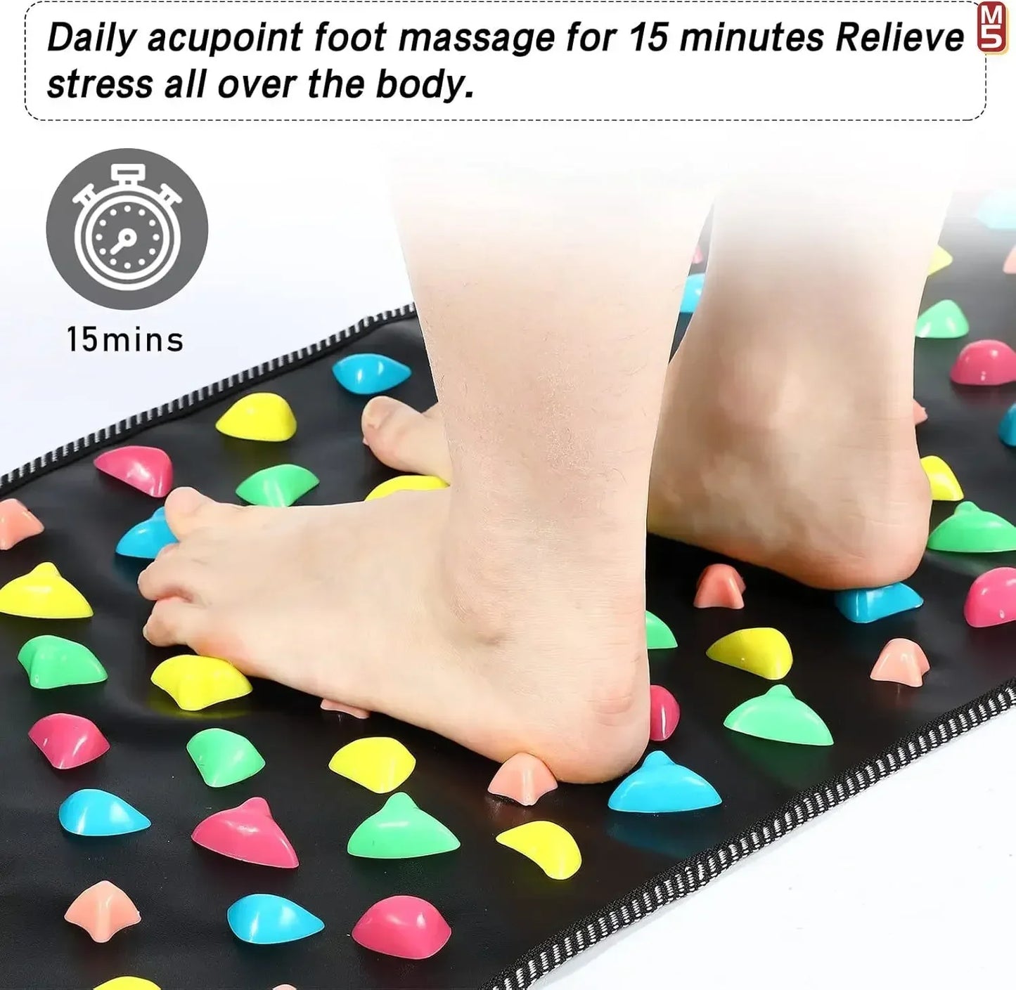 Fingerpressure Board Foot Massage Pad